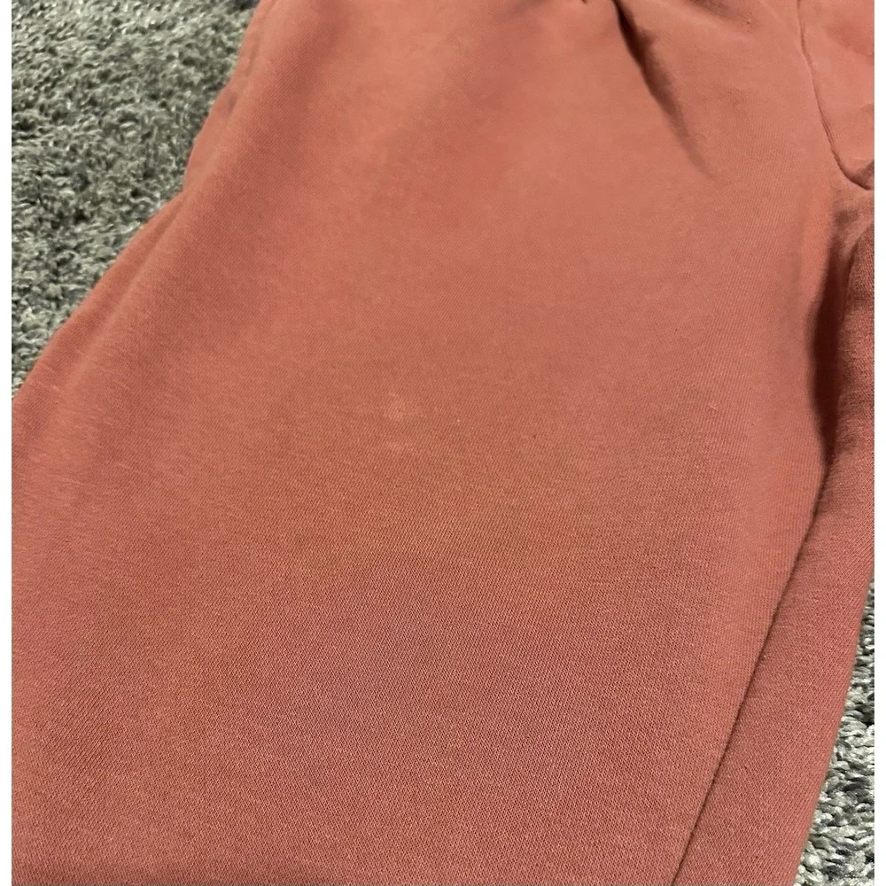 Nike Pants Girls L - Club Fleece Joggers Sweatpants DC7207-691 Cotton-Brick Red